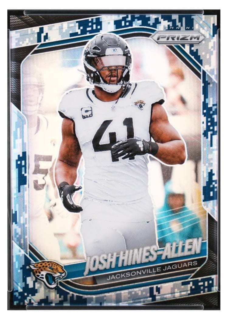 2025 Panini Prizm Base Set Josh Hines-Allen #43 card