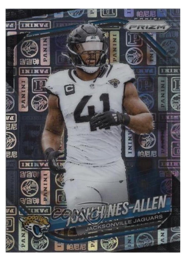 2025 Panini Prizm Base Set Josh Hines-Allen #43 card