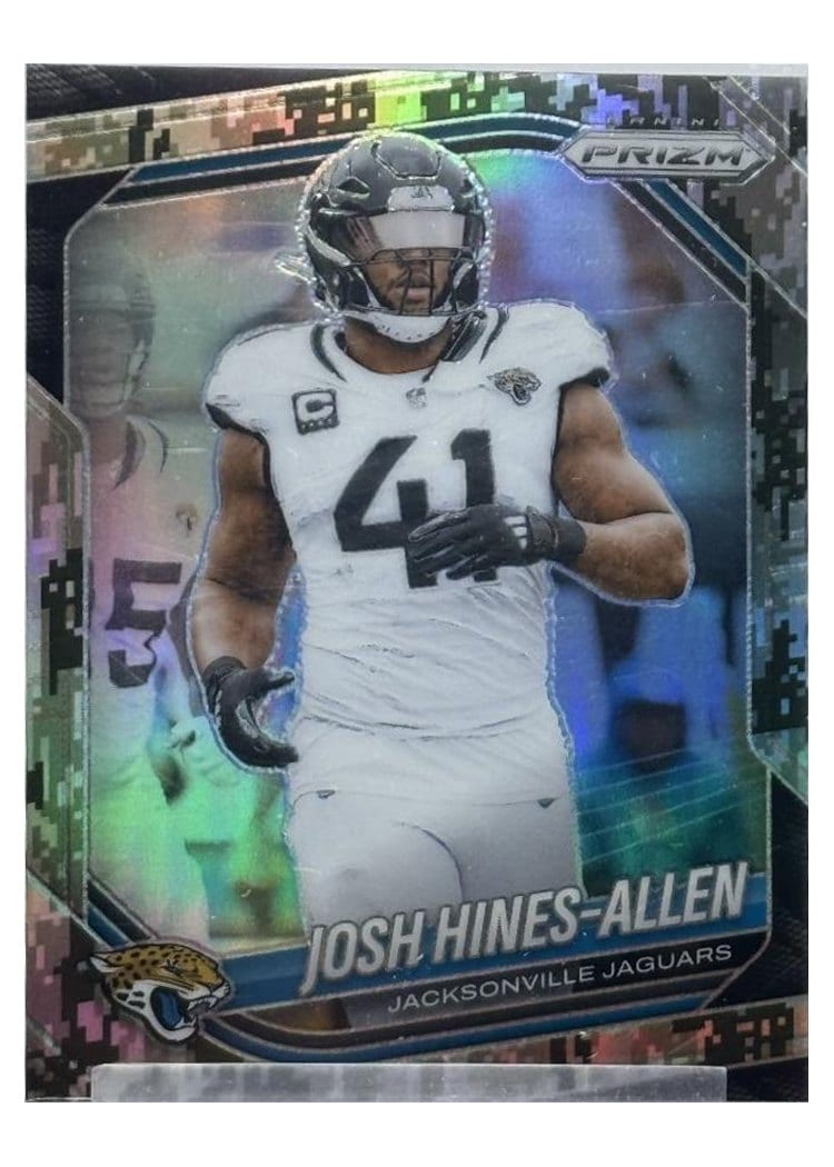 2025 Panini Prizm Base Set Josh Hines-Allen #43 card