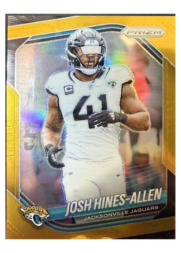 2025 Panini Prizm Base Set Josh Hines-Allen #43 card