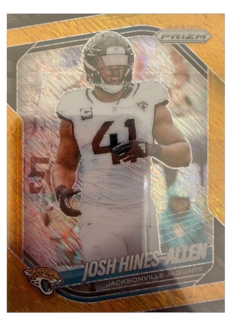 2025 Panini Prizm Base Set Josh Hines-Allen #43 card