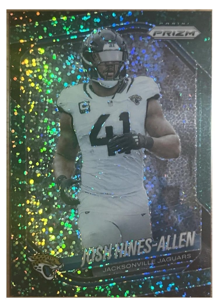 2025 Panini Prizm Base Set Josh Hines-Allen #43 card