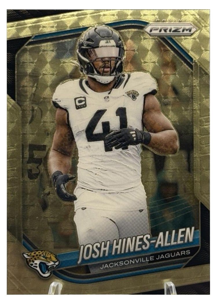 2025 Panini Prizm Base Set Josh Hines-Allen #43 card