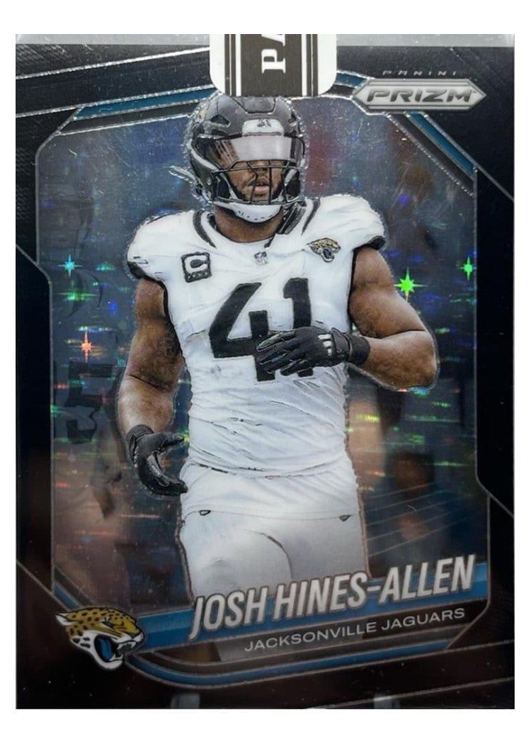 2025 Panini Prizm Base Set Josh Hines-Allen #43 card