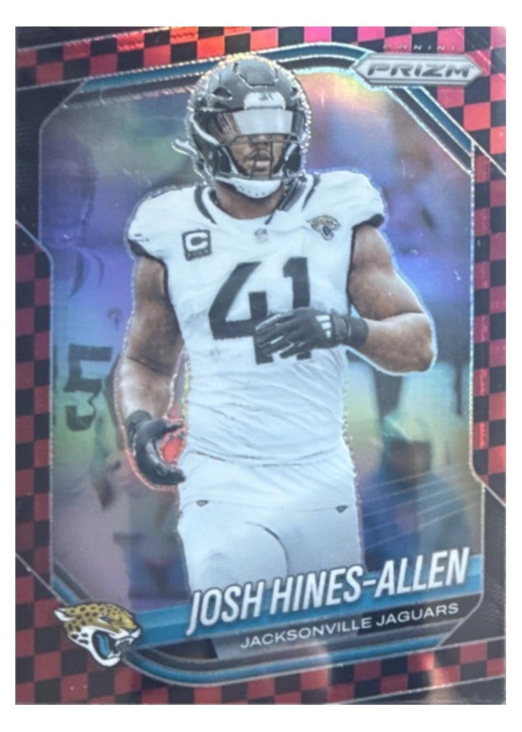 2025 Panini Prizm Base Set Josh Hines-Allen #43 card