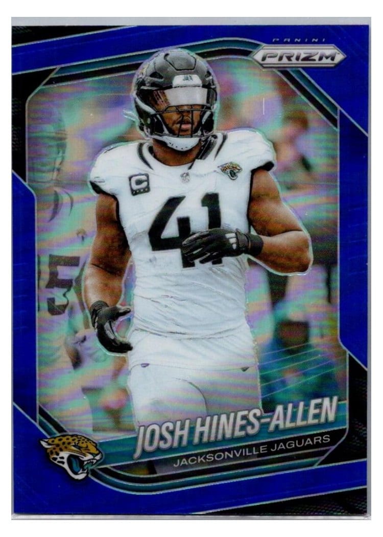 2025 Panini Prizm Base Set Josh Hines-Allen #43 card