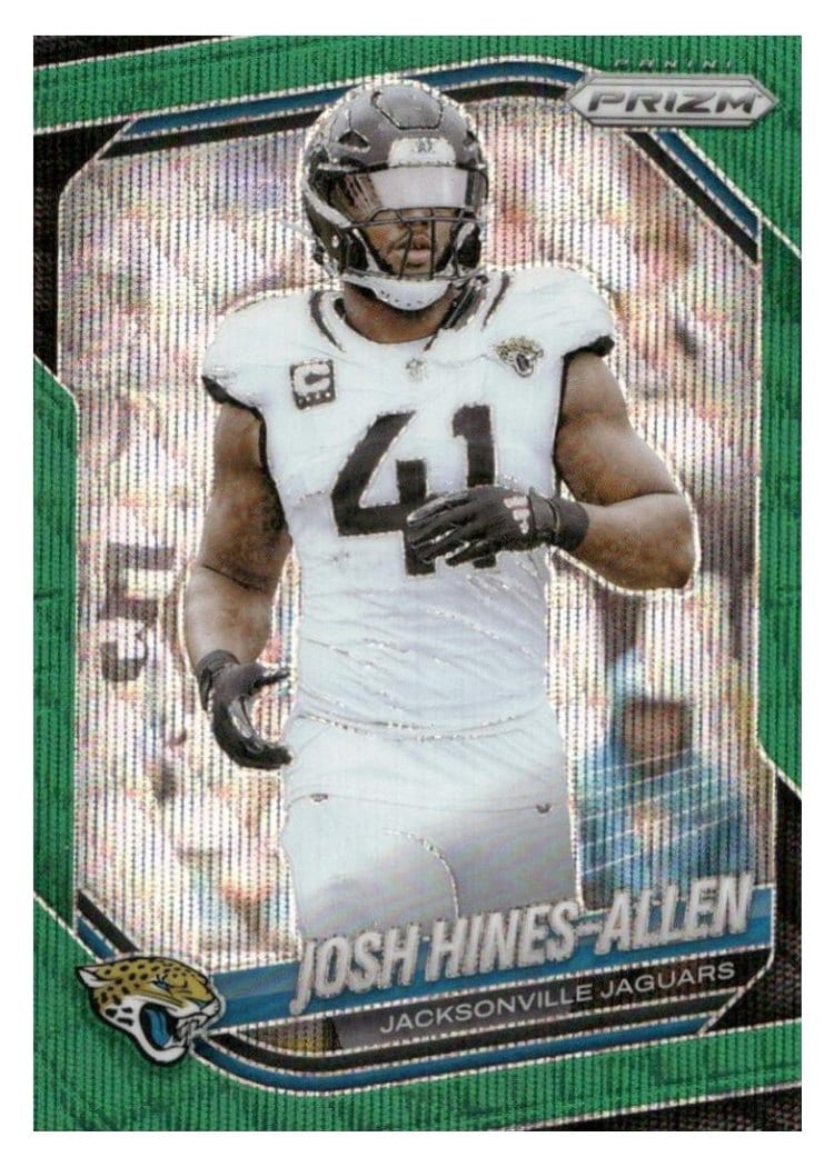 2025 Panini Prizm Base Set Josh Hines-Allen #43 card