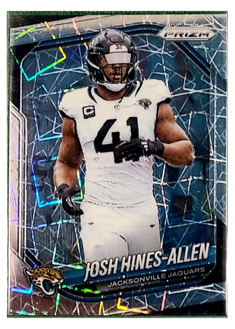 2025 Panini Prizm Base Set Josh Hines-Allen #43 card