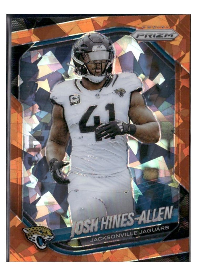 2025 Panini Prizm Base Set Josh Hines-Allen #43 card