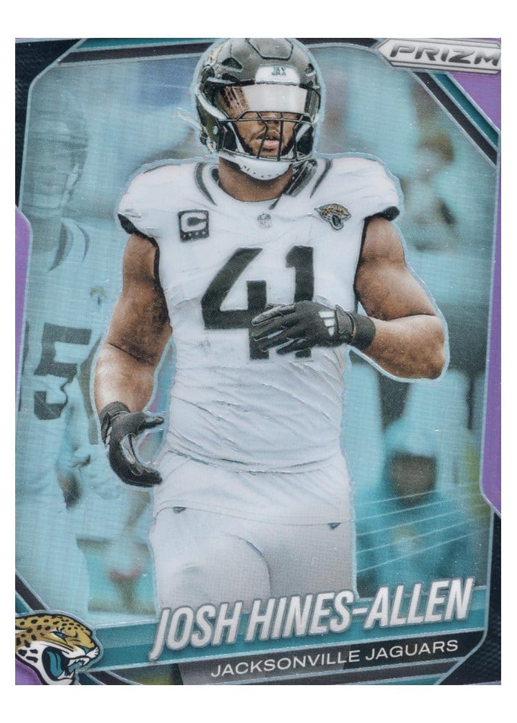 2025 Panini Prizm Base Set Josh Hines-Allen #43 card