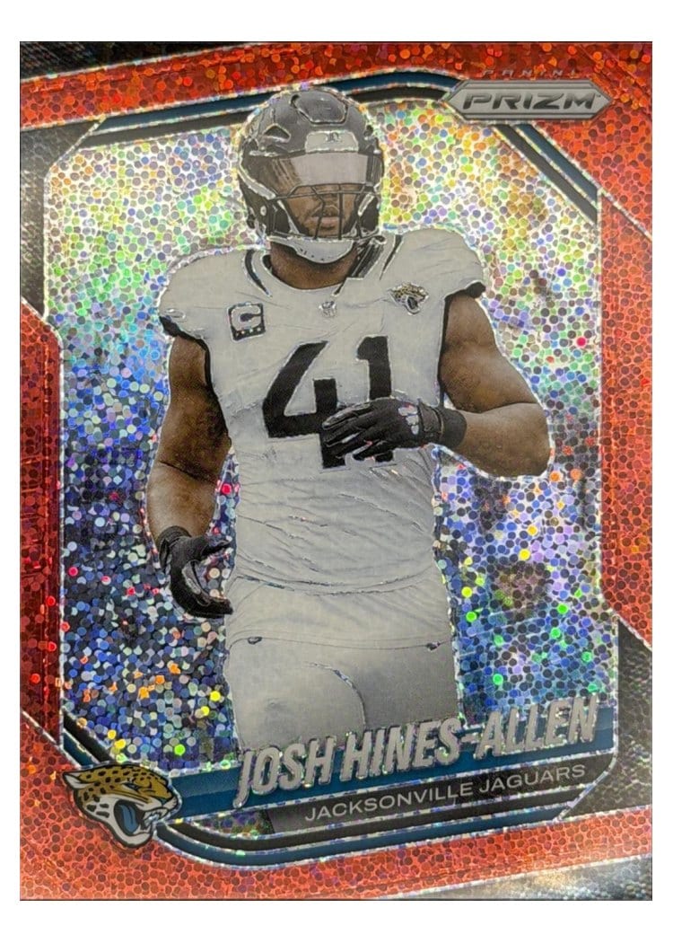 2025 Panini Prizm Base Set Josh Hines-Allen #43 card