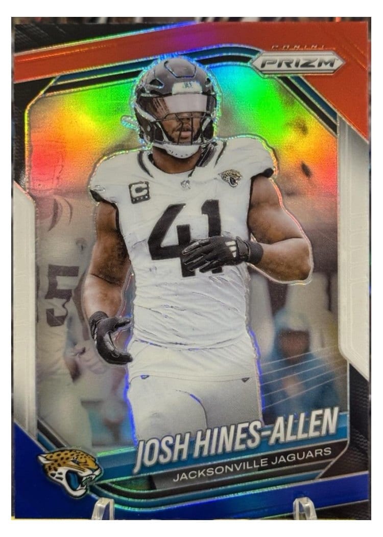 2025 Panini Prizm Base Set Josh Hines-Allen #43 card