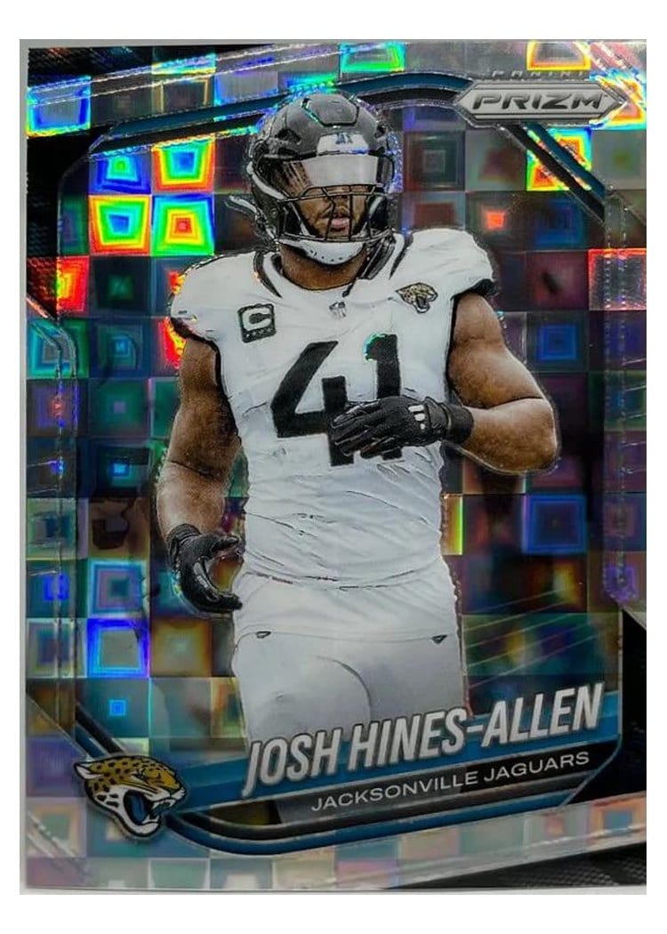 2025 Panini Prizm Base Set Josh Hines-Allen #43 card