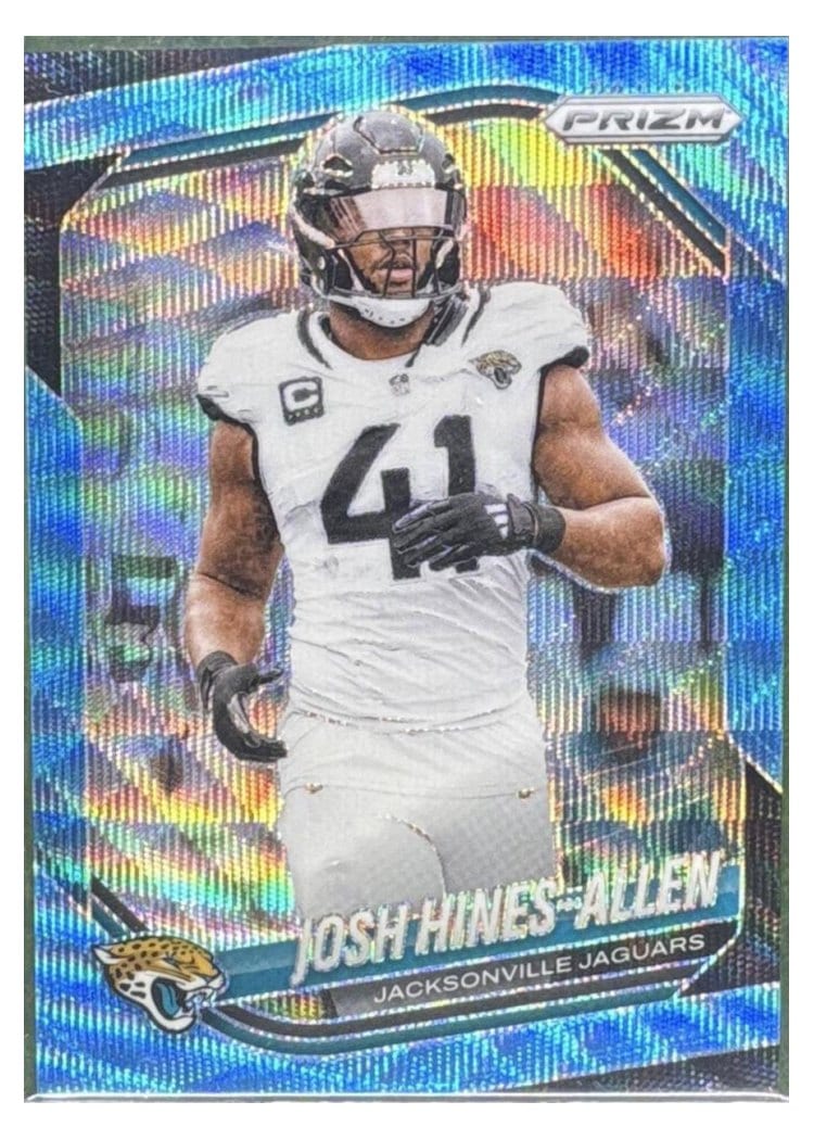 2025 Panini Prizm Base Set Josh Hines-Allen #43 card