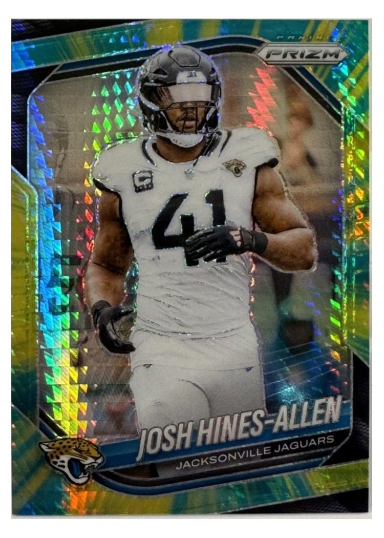 2025 Panini Prizm Base Set Josh Hines-Allen #43 card