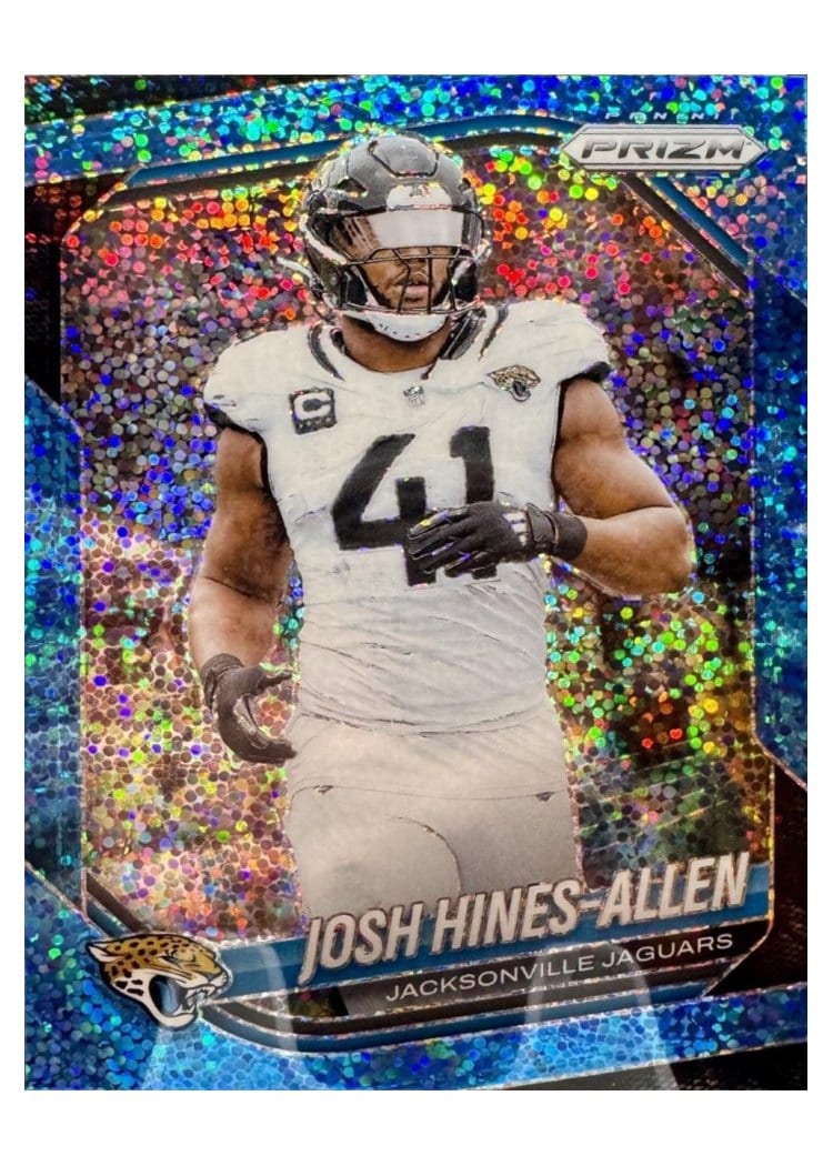 2025 Panini Prizm Base Set Josh Hines-Allen #43 card