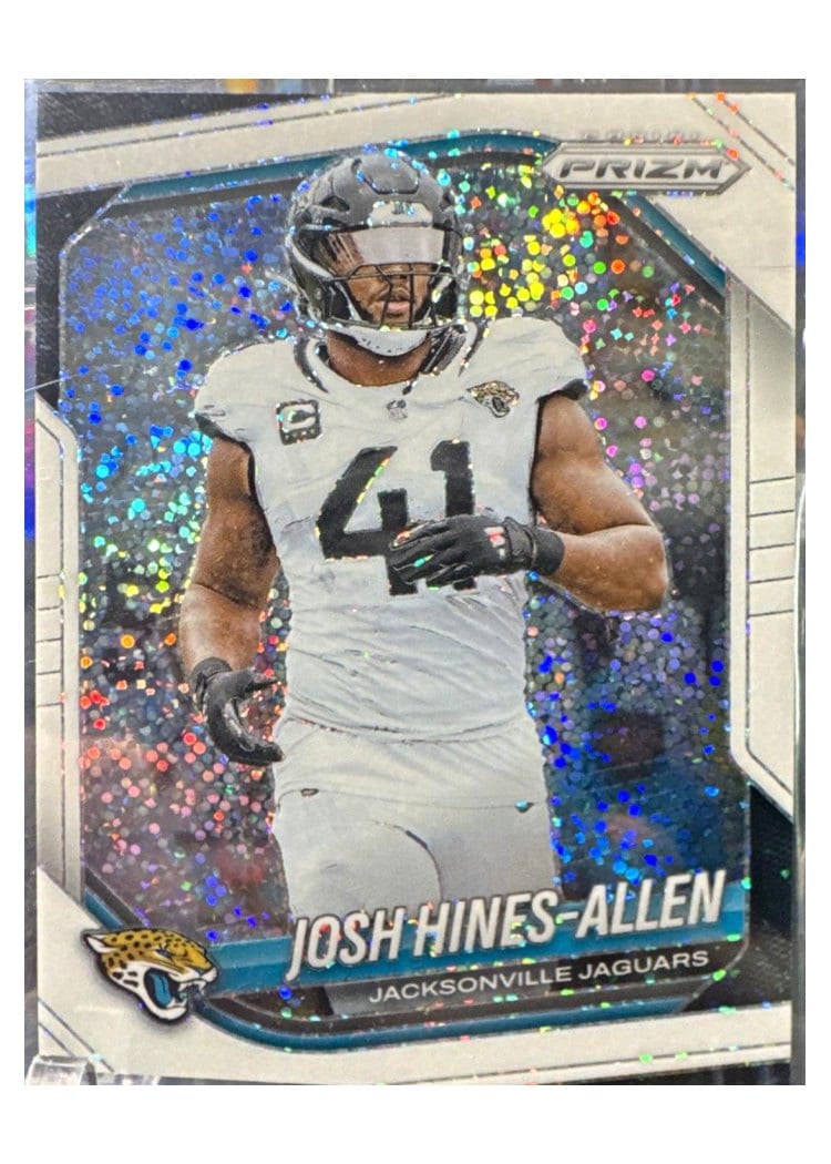 2025 Panini Prizm Base Set Josh Hines-Allen #43 card