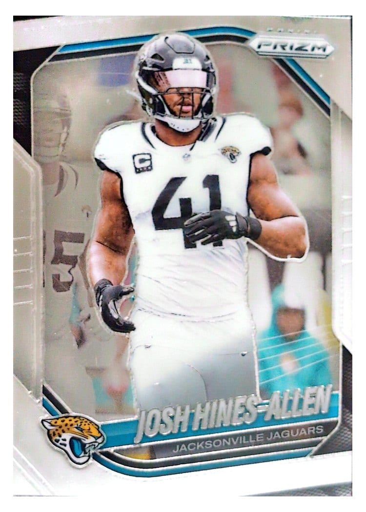 2025 Panini Prizm Base Set Josh Hines-Allen #43 card