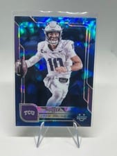 2025 Bowman University Chrome Sapphire Base Set Josh Hoover #144 card
