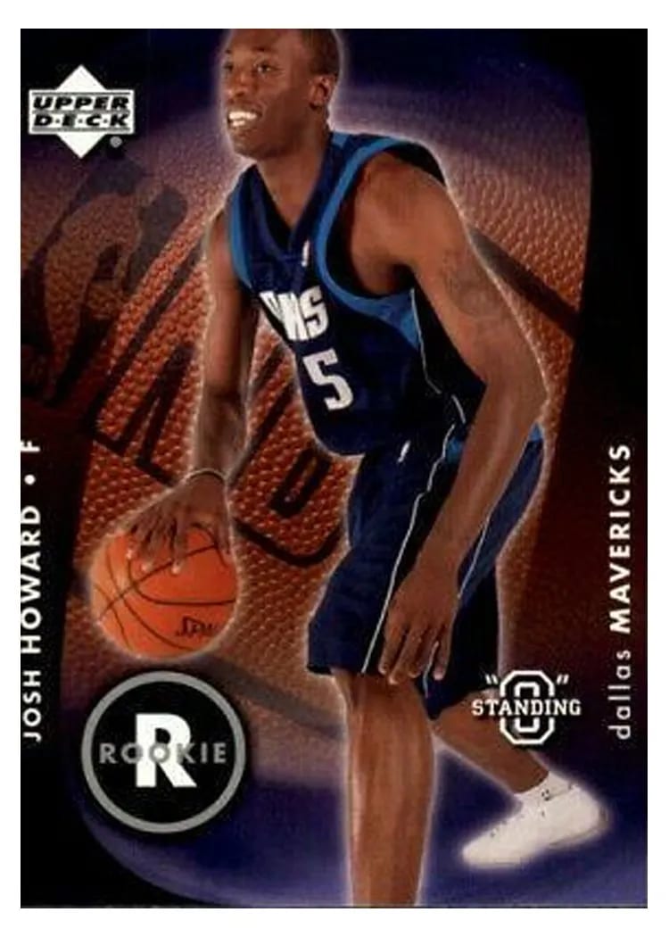 2003 Upper Deck Standing O Josh Howard #113 card