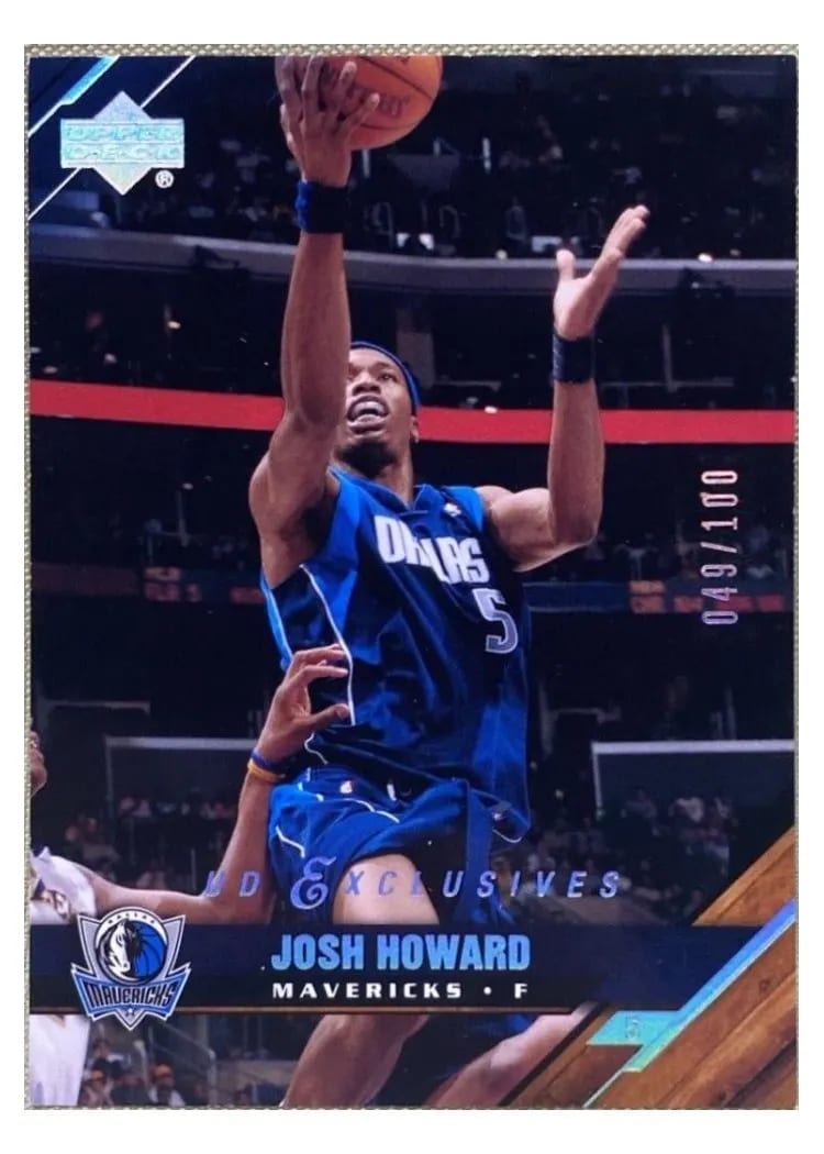 2005 Upper Deck Josh Howard #37 card