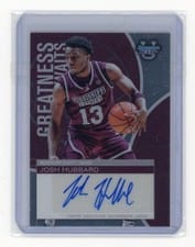 2024-25 Bowman's Best University Greatness Awaits Autographs Josh Hubbard #GAA-JH card
