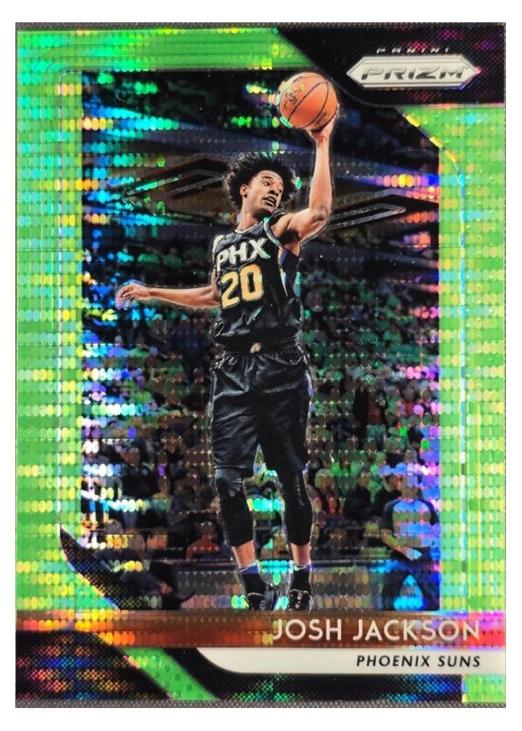 2018-19 Panini Prizm Base Set Josh Jackson Green Pulsar Prizm #31 card