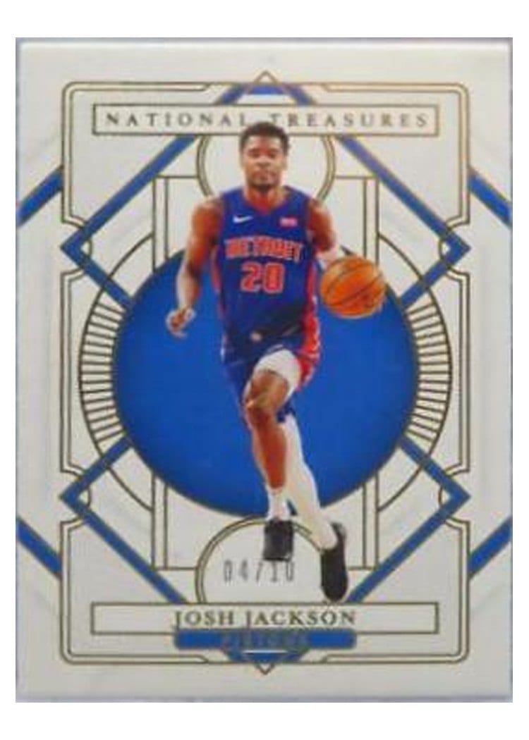 2020-21 Panini National Treasures Base Set Josh Jackson #31 card