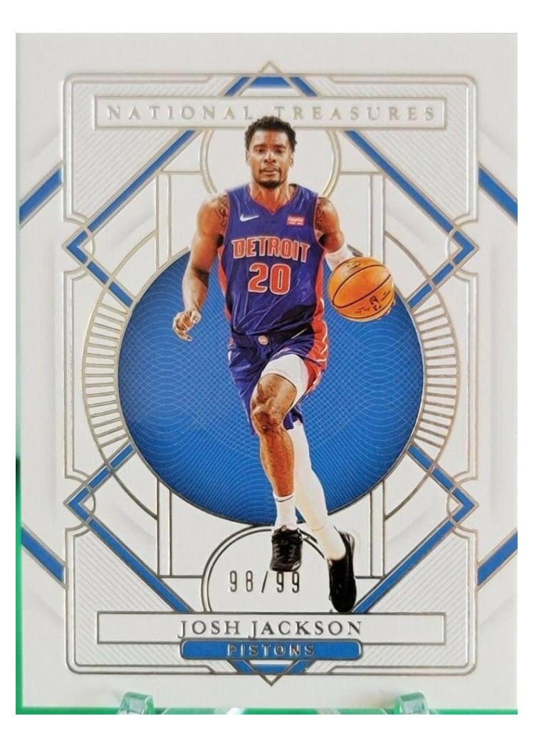 2020-21 Panini National Treasures Base Set Josh Jackson #31 card