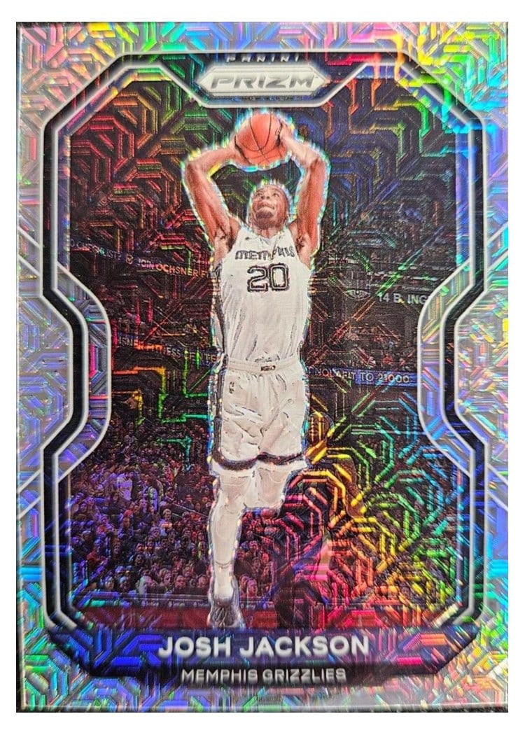 2020-21 Panini Prizm Base Set Josh Jackson Mojo Prizm #106 card