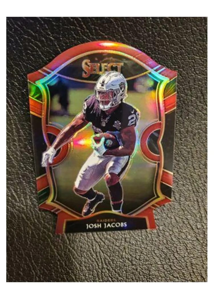 2020 Panini Select Base Set Josh Jacobs #33 card