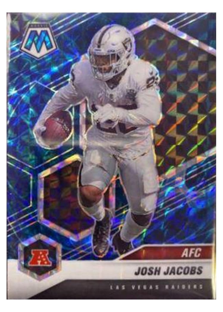 2021 Panini Mosaic Base Set Josh Jacobs #235 card
