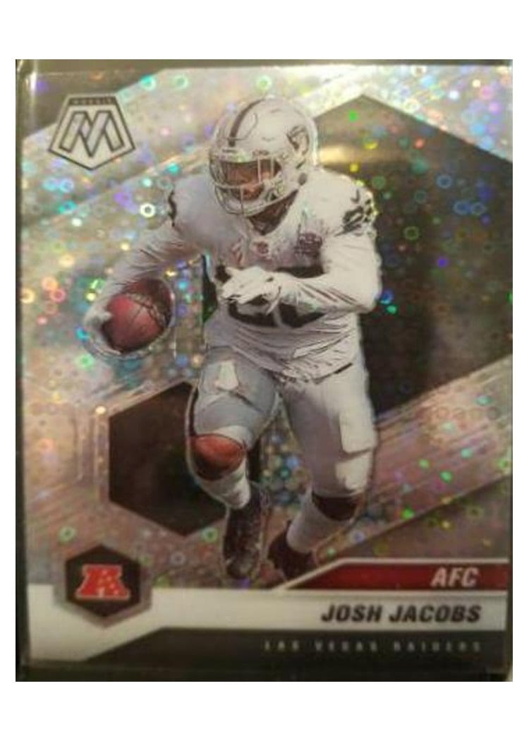 2021 Panini Mosaic Base Set Josh Jacobs #235 card
