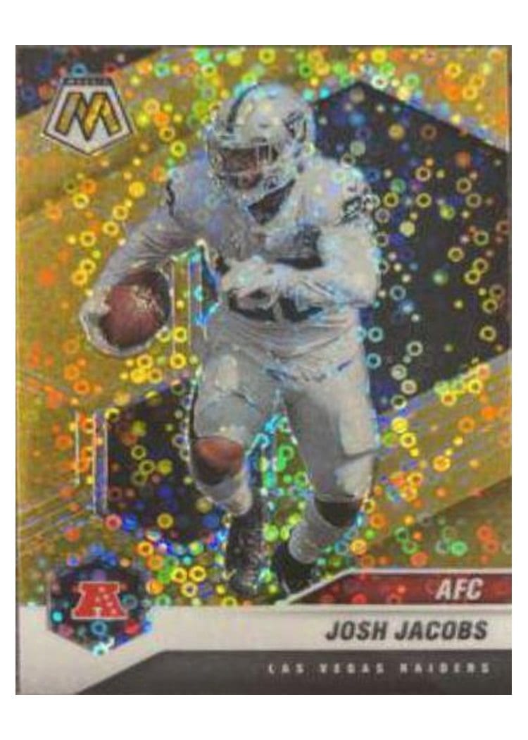2021 Panini Mosaic Base Set Josh Jacobs #235 card