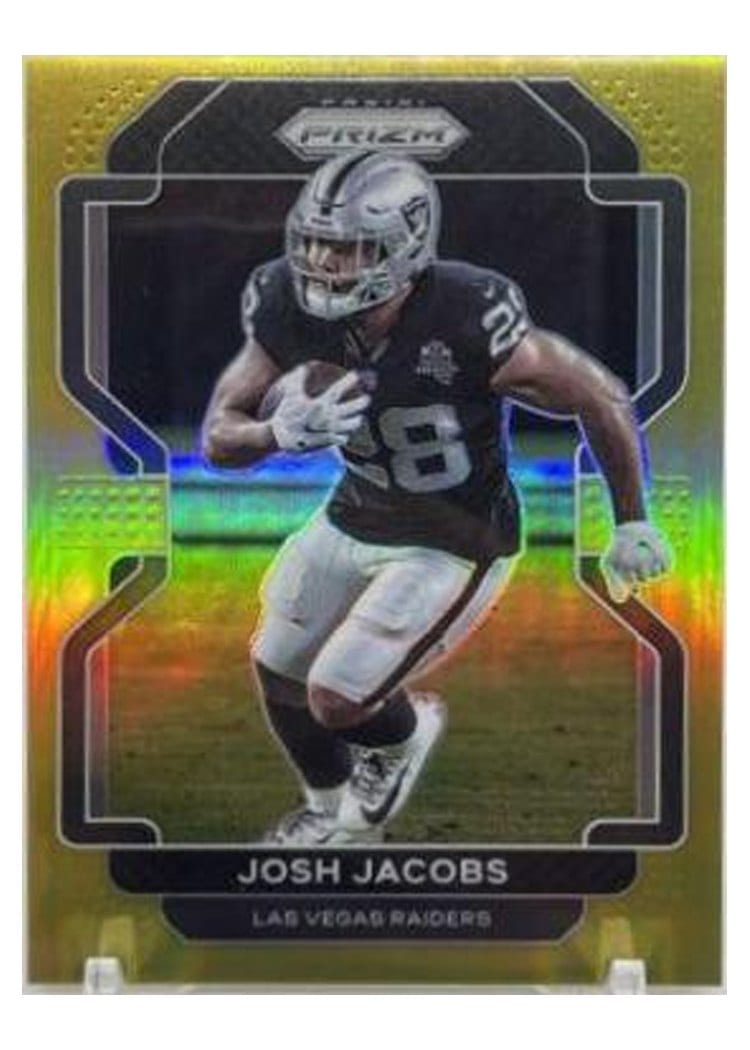 2021 Panini Prizm Base Set Josh Jacobs #180 card