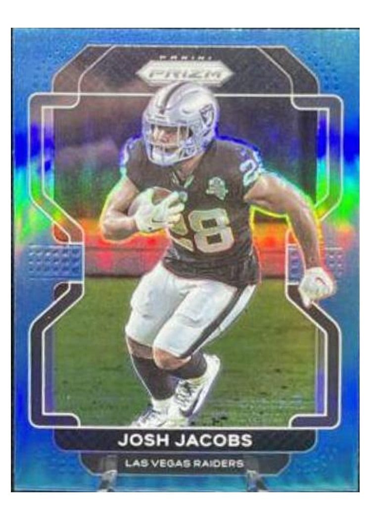 2021 Panini Prizm Base Set Josh Jacobs #180 card
