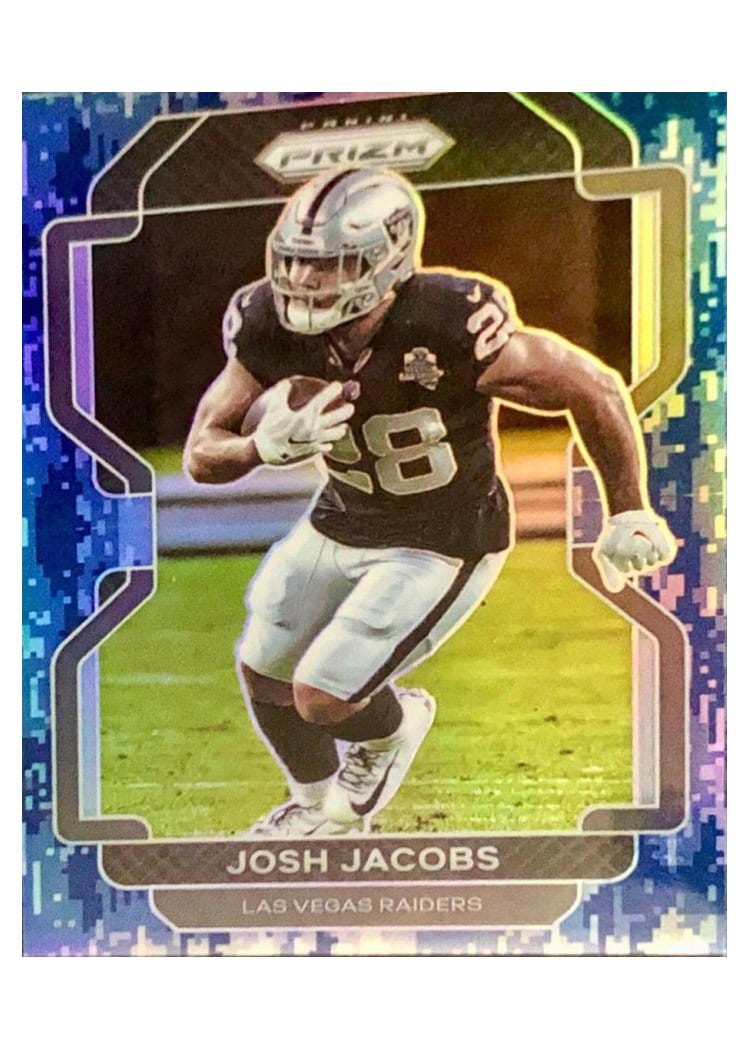 2021 Panini Prizm Base Set Josh Jacobs #180 card