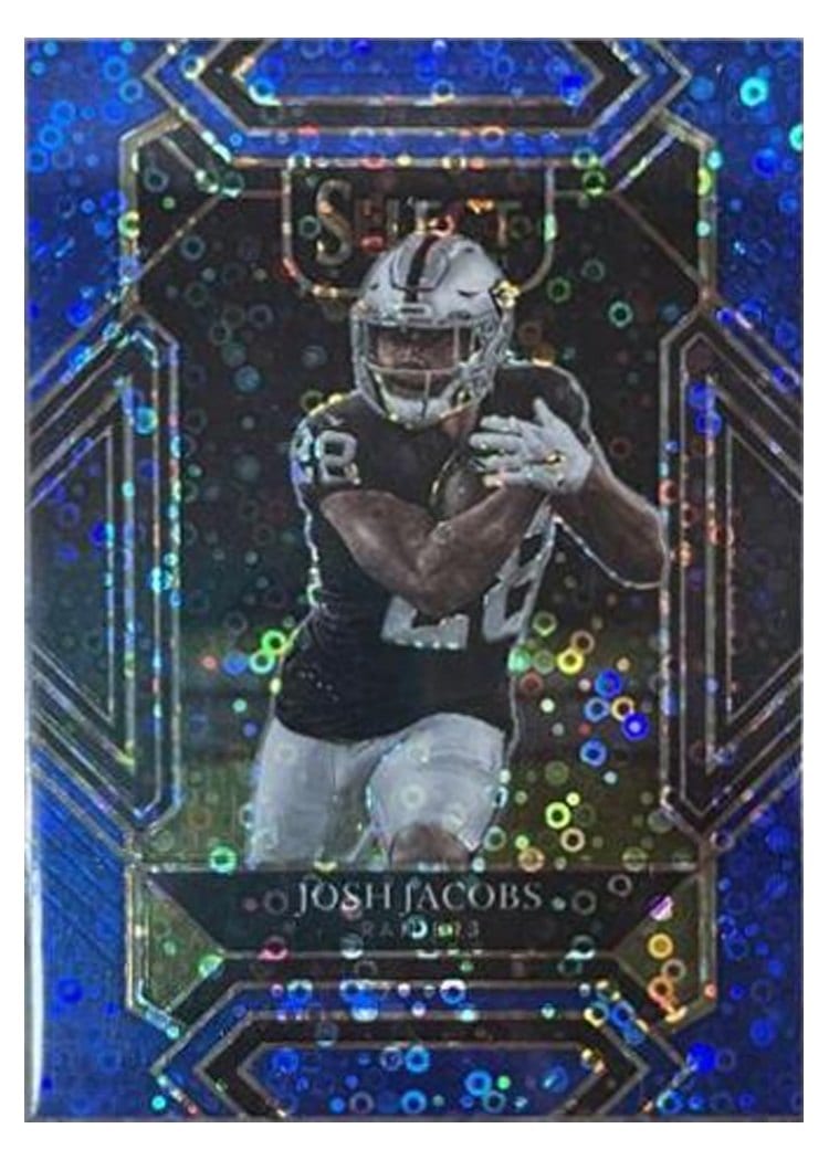 2021 Panini Select Base Set Josh Jacobs #221 card