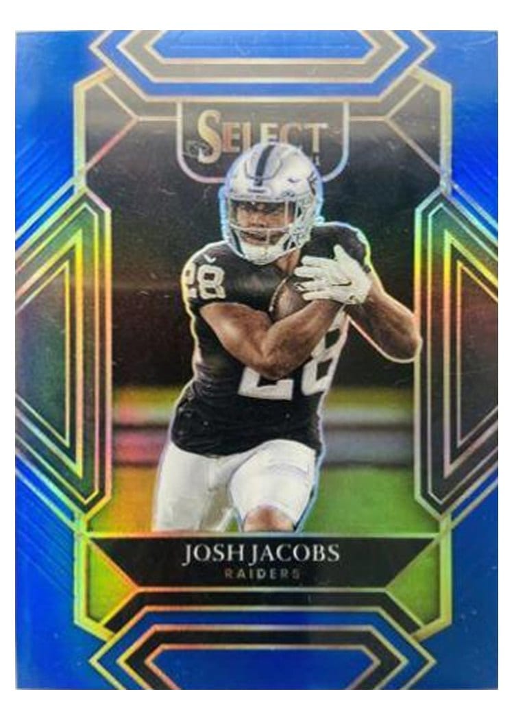 2021 Panini Select Base Set Josh Jacobs #221 card