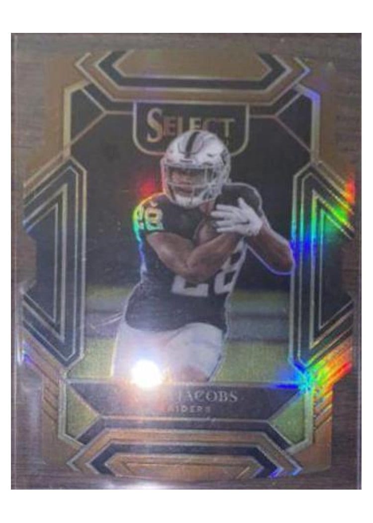 2021 Panini Select Base Set Josh Jacobs #221 card