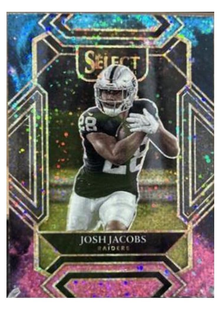 2021 Panini Select Base Set Josh Jacobs #221 card
