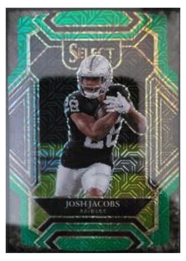 2021 Panini Select Base Set Josh Jacobs #221 card