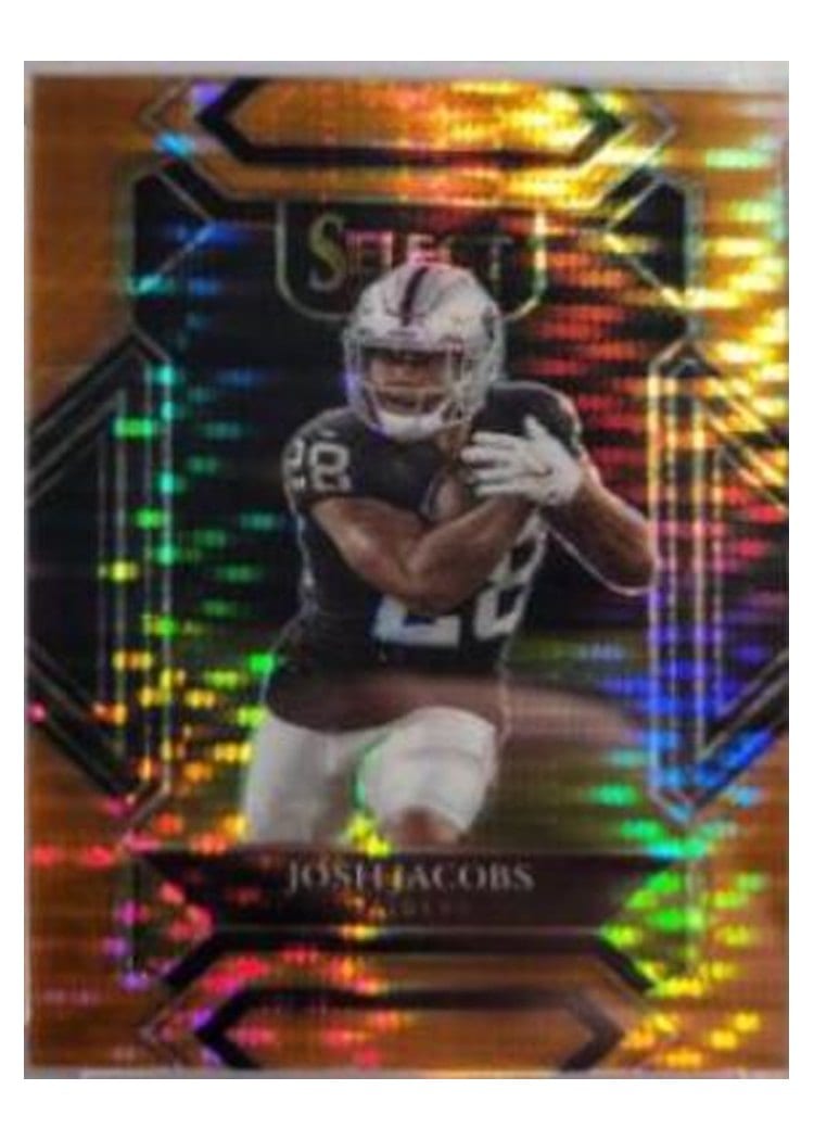 2021 Panini Select Base Set Josh Jacobs #221 card