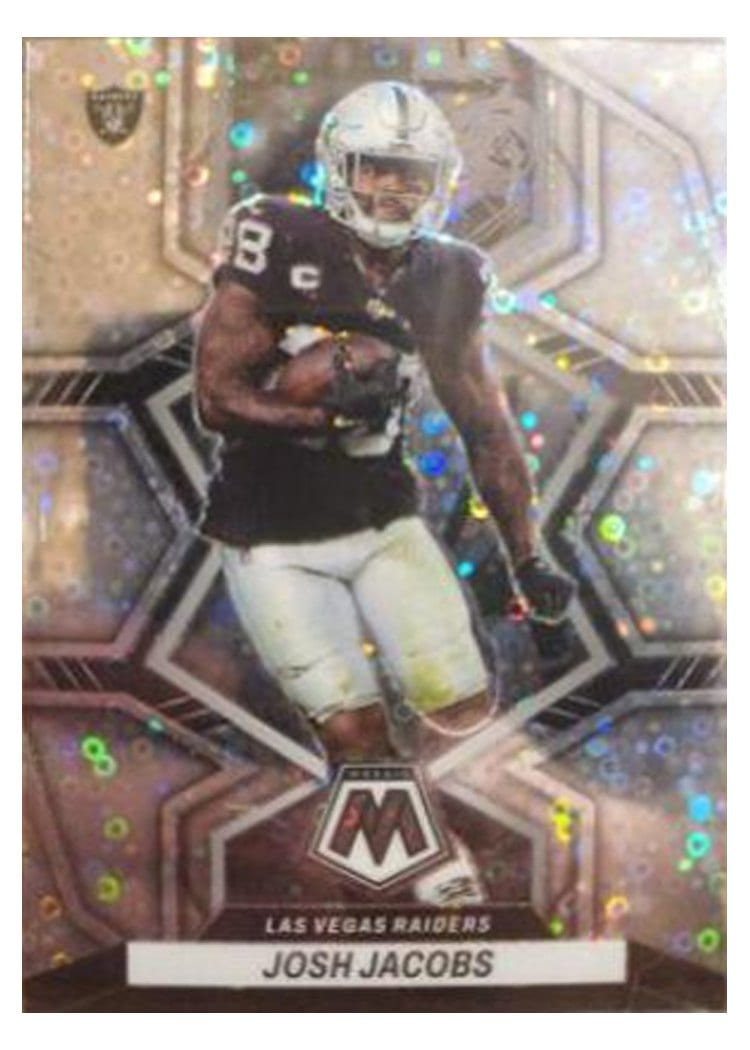 2022 Panini Mosaic Base Set Josh Jacobs Mosaic #116 card