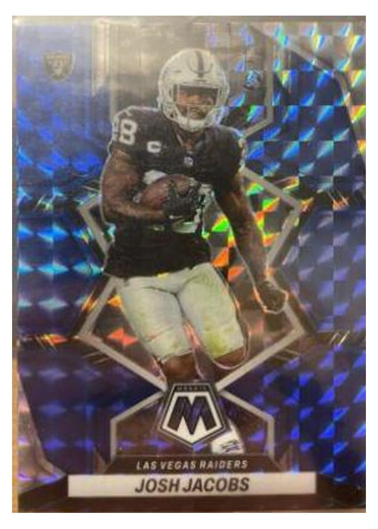 2022 Panini Mosaic Base Set Josh Jacobs #116 card