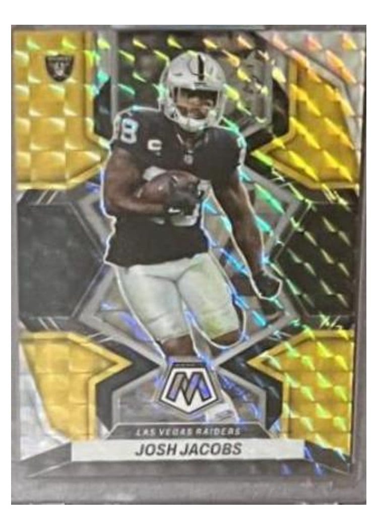 2022 Panini Mosaic Base Set Josh Jacobs #116 card