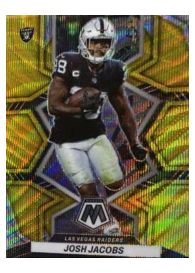 2022 Panini Mosaic Base Set Josh Jacobs #116 card