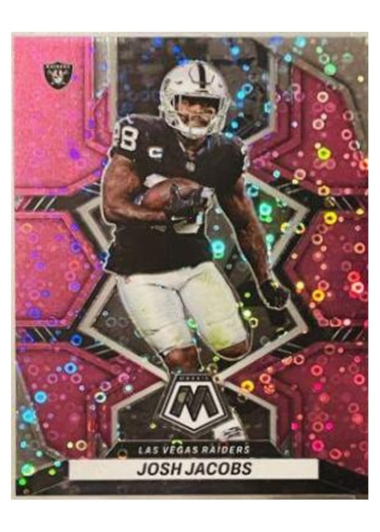 2022 Panini Mosaic Base Set Josh Jacobs #116 card