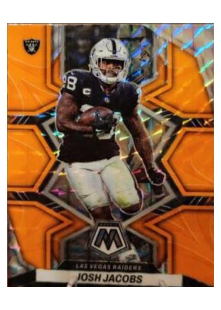 2022 Panini Mosaic Base Set Josh Jacobs #116 card