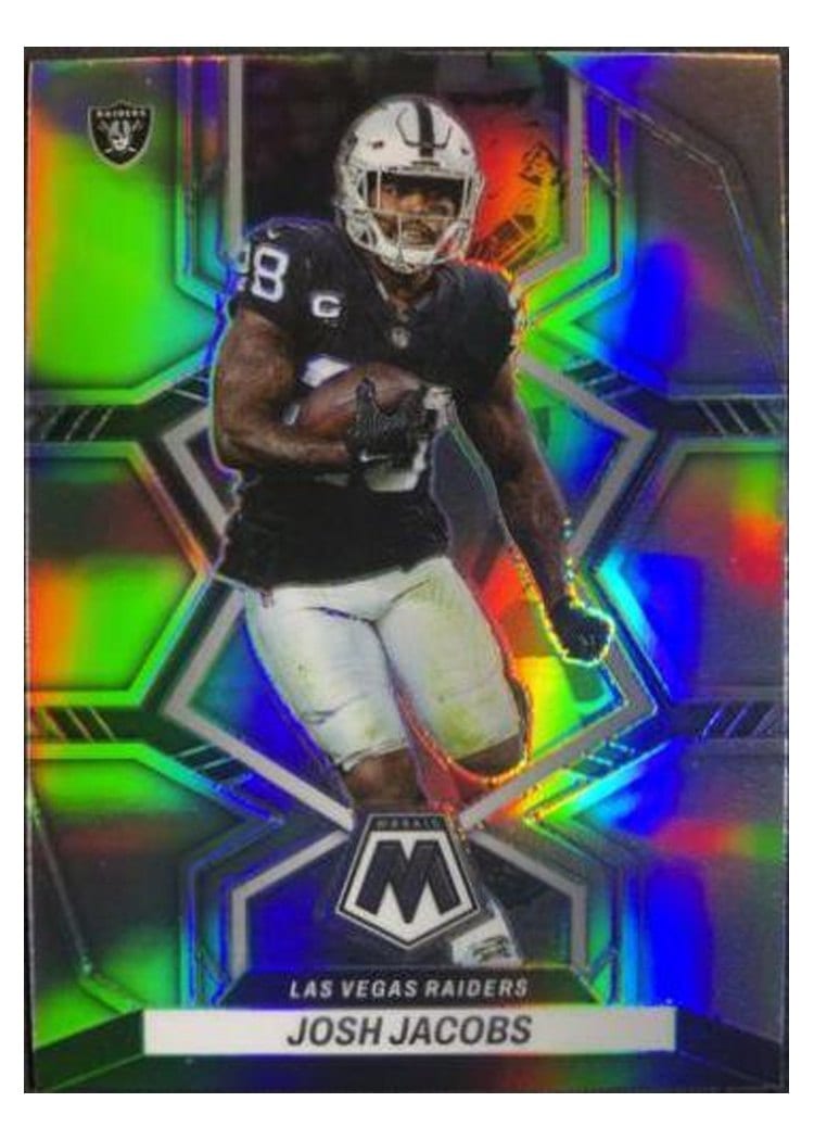 2022 Panini Mosaic Base Set Josh Jacobs #116 card